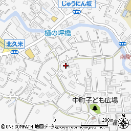 埼玉県所沢市久米2036-2周辺の地図