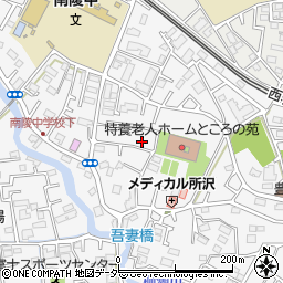 埼玉県所沢市久米1546-14周辺の地図