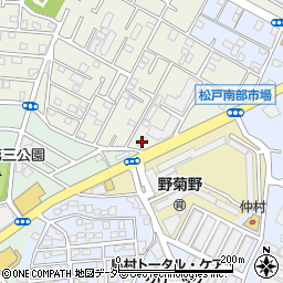 千葉県松戸市胡録台308周辺の地図