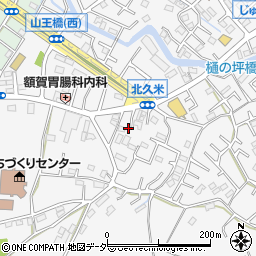 埼玉県所沢市久米2165-11周辺の地図