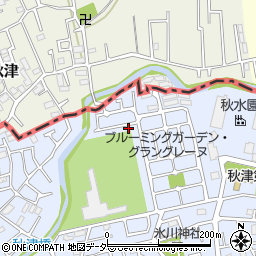 東京都東村山市秋津町4丁目16-302周辺の地図