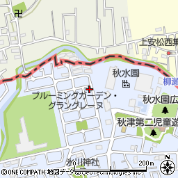 東京都東村山市秋津町4丁目16-126周辺の地図