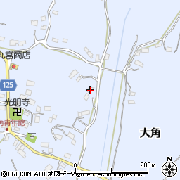 千葉県香取市大角741周辺の地図