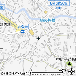 埼玉県所沢市久米2117周辺の地図