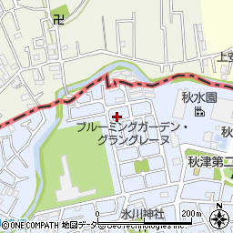 東京都東村山市秋津町4丁目16-163周辺の地図