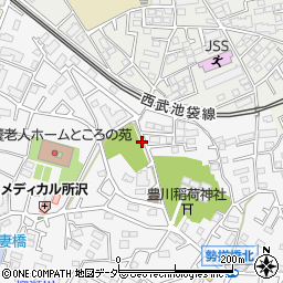 埼玉県所沢市久米1526-10周辺の地図