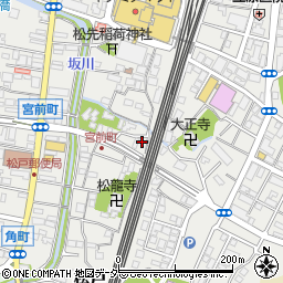 千葉県松戸市松戸1480周辺の地図