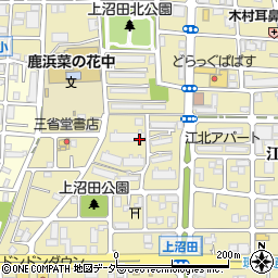 東京都足立区江北7丁目周辺の地図