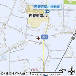 長野県伊那市西春近諏訪形7414周辺の地図
