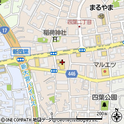 東京都板橋区四葉2丁目6周辺の地図