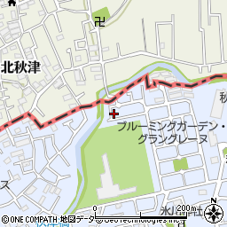 東京都東村山市秋津町4丁目16-294周辺の地図