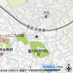 埼玉県所沢市久米407-5周辺の地図