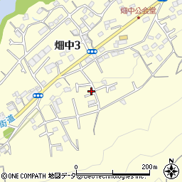 東京都青梅市畑中3丁目868周辺の地図