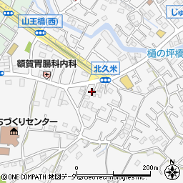 埼玉県所沢市久米2165-12周辺の地図
