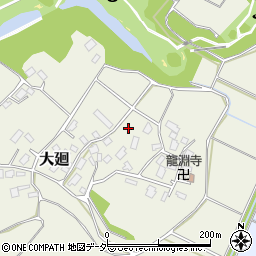 千葉県印西市大廻周辺の地図