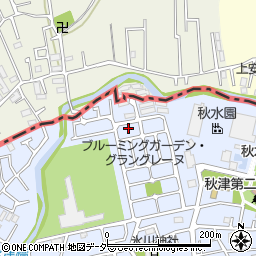 東京都東村山市秋津町4丁目16-158周辺の地図