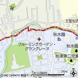 東京都東村山市秋津町4丁目16-171周辺の地図