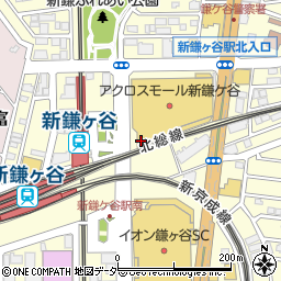 サイゼリヤ アクロスモール新鎌ヶ谷店周辺の地図
