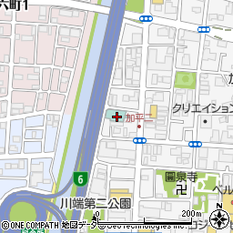 ホテルシャルム綾瀬店周辺の地図
