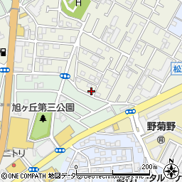 千葉県松戸市胡録台320周辺の地図