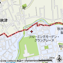 東京都東村山市秋津町4丁目16-291周辺の地図