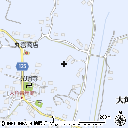 千葉県香取市大角747周辺の地図