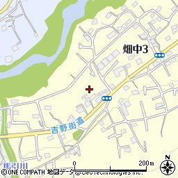 東京都青梅市畑中3丁目790周辺の地図