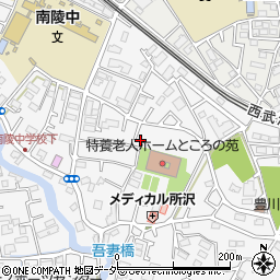 埼玉県所沢市久米1514-8周辺の地図