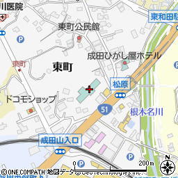 ザエディスターホテル 成田レストラン SERRAGI せらぎ周辺の地図