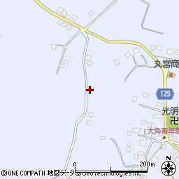 千葉県香取市大角821周辺の地図