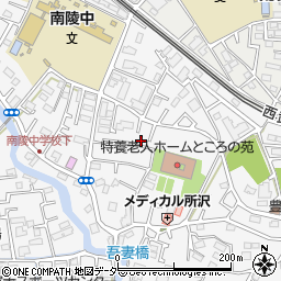 埼玉県所沢市久米1512-7周辺の地図