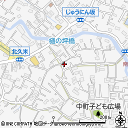 埼玉県所沢市久米2055周辺の地図