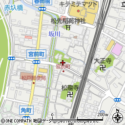 千葉県松戸市松戸1456周辺の地図
