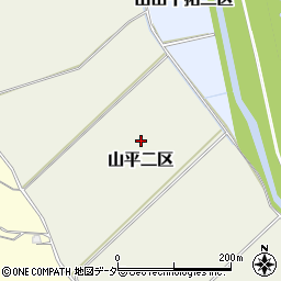千葉県印西市山平二区周辺の地図