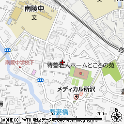 埼玉県所沢市久米1512-8周辺の地図