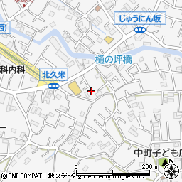 埼玉県所沢市久米2098周辺の地図