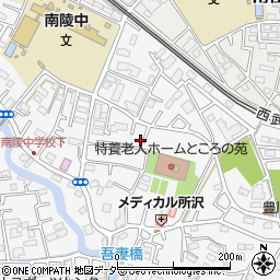 埼玉県所沢市久米1514-6周辺の地図