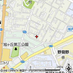 千葉県松戸市胡録台320-5周辺の地図