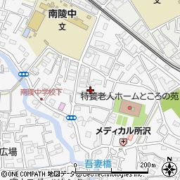埼玉県所沢市久米1509-11周辺の地図