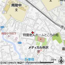 埼玉県所沢市久米1512-6周辺の地図