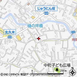 埼玉県所沢市久米2056-3周辺の地図