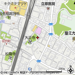 千葉県松戸市松戸1353周辺の地図