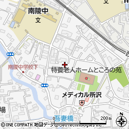 埼玉県所沢市久米1509-1周辺の地図