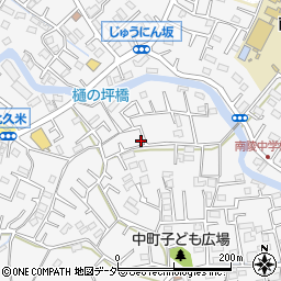 埼玉県所沢市久米2057周辺の地図