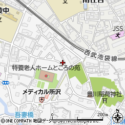 埼玉県所沢市久米774-18周辺の地図