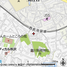 埼玉県所沢市久米2888-1周辺の地図