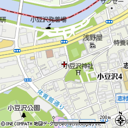 東京都板橋区小豆沢4丁目周辺の地図