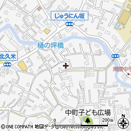 埼玉県所沢市久米2057-2周辺の地図