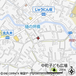 埼玉県所沢市久米2058周辺の地図
