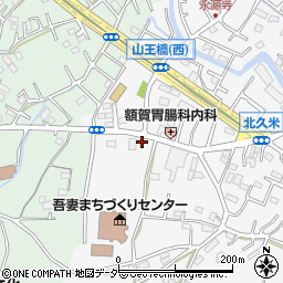 埼玉県所沢市久米2236-1周辺の地図